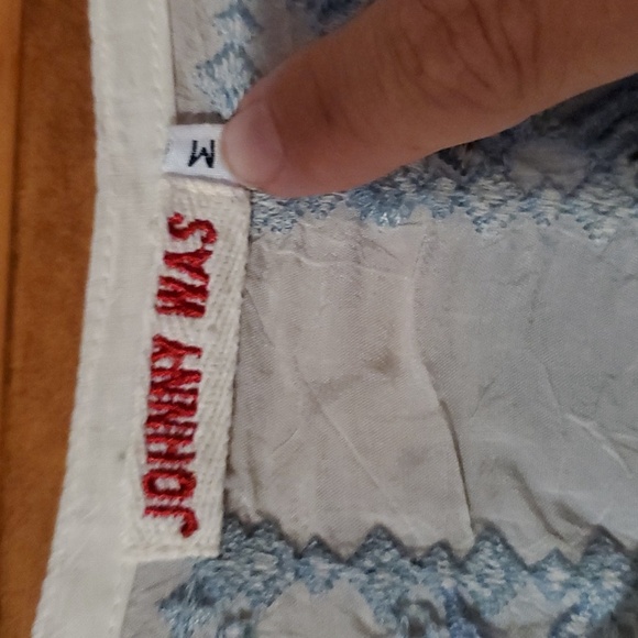 Johnny Was Embroidered Sheer Tunic M - Picture 2 of 3